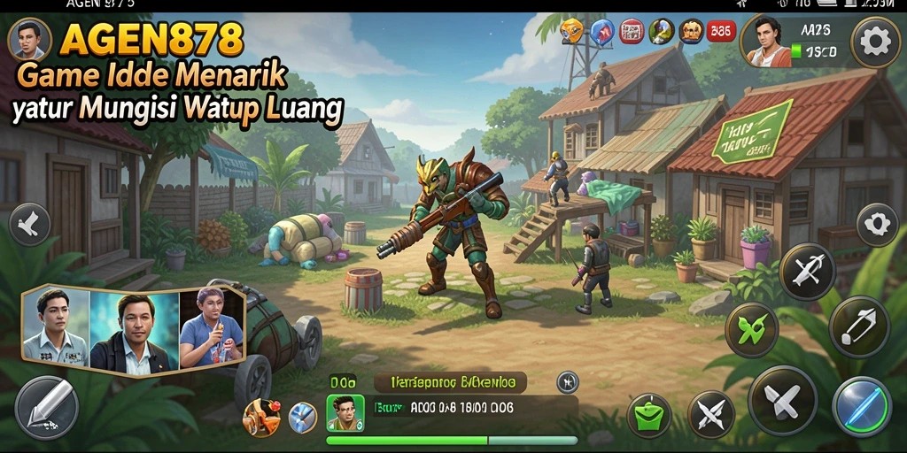 Screenshot AGEN878 menampilkan gameplay yang asyik dan menghibur.