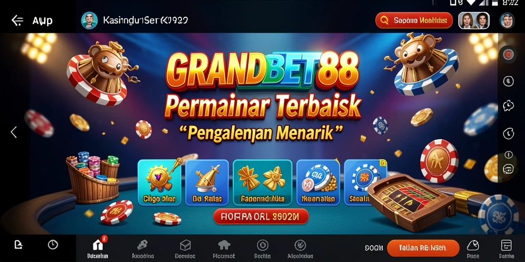 Tampilan gameplay menarik di GRANDBET88 yang penuh aksi.
