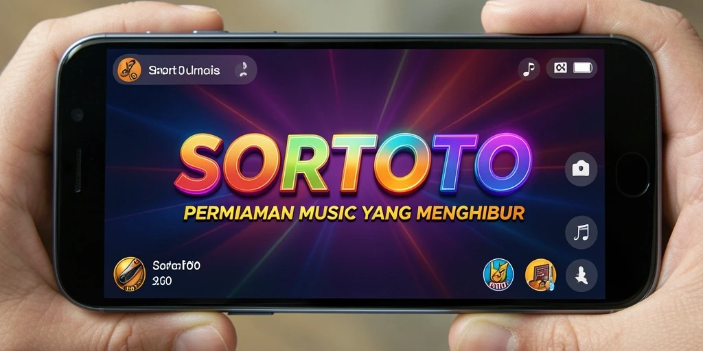 Tampilan gameplay SORTOTO yang menarik dan interaktif.